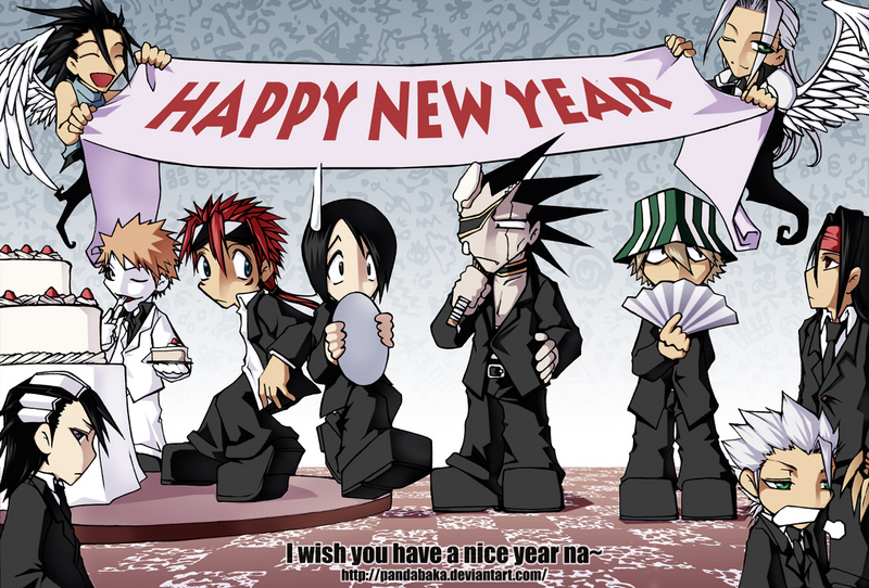 Anime Boy Happy. Happy New Year. 1 01 2011